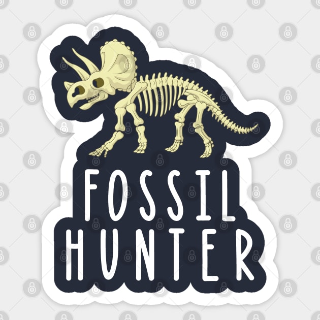 Fossil Hunter Hunting Dinosaur Artifacts Sticker by mstory